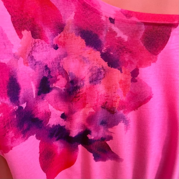 Lane Bryant Pink Sequin Blouse - Picture 4 of 6